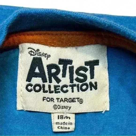 Disney for Target- Vintage style Mickey Mouse Blue T-shirt - Boys 18 mo - Picture 3 of 3